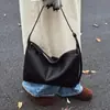 Bolsa Feminina Grande Capacidade 2026 Nova Moda Coreana Retrô Bolsa de Ombro Bolsa Transversal Bolsa Tote Simples para o Dia a Dia