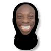 Divertida y Original Mascarilla Facial con Emoji, Mascarilla Facial Graciosa con Diseño de Dragón, Gorro de Broma, Gorro de Protección Solar Facial Completa para Ciclismo