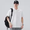 Camisa Polo Casual de Estilo Old Money para Hombre Modelo Nuevo de Verano 2026 con Textura Jacquard Tridimensional de Manga Corta