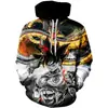 Productos Transfronterizos Serie Qlzwk Sudadera con Capucha Deportiva Impresión Digital 3D Periféricos de Anime Cosplay