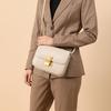 Bolso Tofu de Piel de Vaca con Patrón de Lagarto para Mujer Nuevo Otoño e Invierno 2023 Bolso Caja Clásico Vintage Bolso de Hombro de Cuero Genuino Bolso Cruzado