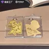 Adesivo para Celular Ouro Puro 999 Suporte para Show Yi Yang Qianxi Material de Ouro Puro 3Mg Presente de Feriado Presente Personalizado