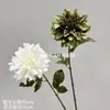 Flor de Dalía Artificial de Tallo Único para Boda y Decoración del Hogar, Accesorio de Fotografía, Flor de Dalía, Hermoso Crisantemo Oriental