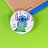Insignia de Metal Dibujo Animado Stitch Pin Insignia Metálica para Estudiante Colgante para Mochila Accesorio Exquisito