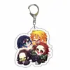 Llavero al por mayor Merchandising de Anime Demon Slayer Colgante Acrílico Doble Cara Bienvenido a Enviarnos Tu Diseño para Letreros de Soporte
