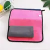 Toalla para lavado de autos alta miel forro polar de coral doble capa toalla para auto engrosada absorbente regalo de gasolinera fábrica venta al por mayor logo