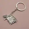Xiyin Temu AliExpress Amazon Explosions Jewelry Pingente de Cabeça de Lobo Simples Chaveiro Pingente