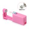 Dispositivo de piercing de orelha rosa descartável nova segunda geração cor orelha piercing artefato orelha piercing orelha olho orelha pinos de orelha de aço inoxidável
