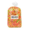 Diadema Gelatina Colorida Banda de Goma Desechable Alta Elasticidad Duradera Lazo para el Cabello