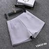 Nuevos Shorts de Verano 2026 Estilo Coreano de Cintura Alta, Corte A, Pierna Ancha para Mujer, Pantalones Cortos Ajustados, Pantalones Casuales