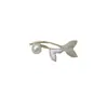 Broche Elegante Coreano de Cola de Pez con Perlas para Mujer, Ramillete de Traje de Alta Gama, Pin de Solapa de Moda, Pin de Hebilla Fija para Ropa, Accesorios