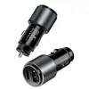 Novo carregador super rápido para celular carregador de carro tipo-c para carro 12-24V carregador de carro atacado cabeça de carregador de carro