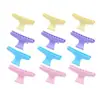 Barbería recomendar clip divisor clip de tiburón clip de cocodrilo clip sin costuras clip para cabello trenzado clip para flequillo clip femenino tocado