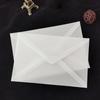 Papel Manteiga Translúcido Personalizado Sacola de Papel para Embalagem de Luxo Hot Stamping Cartão de Boas-Vindas Eletrônico Envelope de Papel Sulfúrico Atacado
