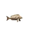 Adornos Retro de Latón Puro Dorado de Arowana, Artesanías de Tallado en Cobre, Escritorio, Adornos de Decoración de Mascota de Té Cada Año