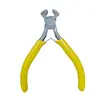 Mini Pinzas de 5 pulgadas Multifuncionales para Joyería con Cuentas Pinzas Hechas a Mano Punta Aguda Cortante Pinzas de Punta Plana Pinzas de Punta Redonda