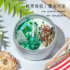Velas de Concha de Cristal con Flores Secas Transfronterizas, Velas de Aromaterapia, Adornos de Cera de Soja Procesados a Medida, Souvenirs de Alto Valor