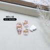 Accesorios de Resina de Gatito de Dibujos Animados para Uñas Nuevo Gato Kt Lazo Accesorios de Uñas Portátiles Accesorios de Uñas Lindos