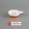Vajilla de Melamina Plato de Dos Colores para Restaurantes de Hot Pot y Barbacoa, Plato Cuadrado de Barbacoa Comercial Imitación Porcelana