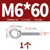 Tornillos de Ojal de Acero Inoxidable 304 con Ganchos de Anilla, Tornillos de Ojal Auto-Perforantes Auto-Roscantes, Tornillos para Madera de Audio