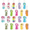 Decoración de Fiesta Festival de Surf de Verano de Amazon Colgante Pequeño de Chancla Adorno Colgante Pequeño Colgante de Etiqueta Hawaiana