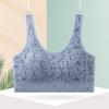 Novo Top Esportivo Sem Costura Yoga Fitness Roupa Exterior Decote U Sem Costas À Prova de Choque Roupa Íntima Base Tubinho
