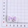 Lazo de Encaje Brillante Resina DIY Joyería Funda para Teléfono Móvil Agujero de Refrigerador Parche para Zapatos Pasador Material para Accesorios del Cabello