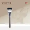 Pincel de Base Ultrafino Que Não Absorve Pó, Cabeça Plana com Formato de Meia-Lua Angulada, Amigo do Iniciante, Pincel de Maquiagem de Base Líquida com Cabeça Plana Corretivo Coreano Sem Marcas