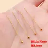 Alfileres de Bola con Cabeza Plana de Cobre para Pasadores de Pelo y Accesorios de Aretes DIY, Disponibles en Varios Tamaños, Alfileres Redondos Dorados y Plateados para Materiales de Cuentas