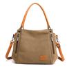 Bolsa de Tela Simple Bolsa de Lona Nueva Llegada Estudiante Artístico Cruzado Gran Capacidad Bolso de Mujer Bolsa de Lona Bolso de Hombro de Mujer