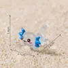 Adornos de paisaje en miniatura, figuras de dragón hexagonales que brillan en la oscuridad, decoraciones para acuarios, paisajismo de terrarios con musgo, manualidades de resina, pequeños adornos de escritorio