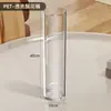 Tubo de Flores Duradero, Tubo Recto Hidropónico de Sauce Fragante, Jarrón de Flores de Plástico para Sala de Estar, Contenedor de Flores Simple, Flor de Bambú de la Suerte