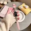 2026 Nuevo Pulsera de Estrella y Luna Reloj de Mujer Metal con Correa de Patrón de Junta de Bambú Reloj de Pulsera Reloj Electrónico Decoración para Niñas Reloj de Examen