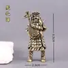 Estatuetas dos Quatro Reis Celestiais do Clã Mágico: Mo Li Qing, Hong Hai Shou, Decoração para Casa de Mesa, Animais de Chá, Artesanato para Decoração de Mesa de Escritório