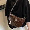 Bolsas de designer de nicho transfronteiriças para mulheres 2026 nova moda bolsa versátil com corrente bolsa tiracolo bolsa de bolinho requintada super popular