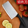Cuchillo de cocina casero sin afilar para mujeres, cuchillo de cocina de chef para cortar, acero especial de acero inoxidable