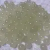 10mm Esmalte Colorido DIY Fio para Montagem Jade Sintético Contas Redondas Soltas Acessórios Moda Estudante Feminina Corrente Artesanal Enfeites Tecelagem