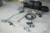 Motocicleta Eléctrica de Cuatro Ruedas para Derrape 168cc Accesorios de Go-Kart Manillar Frontal Modificado Suspensión Trasera Freno 5 pulgadas Lede
