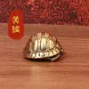 Tortuga Dragón de Latón, Tortuga, Tortuga Bagua, Tortuga de Longevidad, Tortuga Móvil, Adornos Creativos de Latón Puro para Escritorio de Oficina