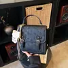 Bolso Sencillo y Elegante, Bolso Cuadrado Pequeño de Alta Gama para Mujer, Bolso de Hombro Texturizado Nuevo para el Trabajo, Bolso Cruzado Versátil para Mujer