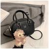 Bolso de Bolos de Nicho Estilo Coreano para Mujer Nuevo Estilo 2025 Bolso de Mano de Moda Texeled Elegante Bolso Cruzado de Hombro para Viajes