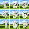 Traje de globo de cumpleaños para niños de 12345 años, juego de escena para fiesta, productos decorativos para niños y niñas