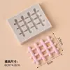 Molde para Galletas Molde de Botón Horneado Hogar Pastelería Mesa de Postres Decoración Molde de Silicona Hecho a Mano DIY Molde de Presión