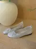 Sapatos de Festa Redondos Estilo Hong Kong Retrô para Mulheres com Laço, Sapatos Elegantes de Salto Baixo para o Dia a Dia, Nova Tendência de Moda 2026