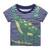 Ropa para Niños Verano 2026 Camisetas de Manga Corta para Niños Pequeños, Exportación al por Mayor Tops para Niños, Camisetas Básicas de Dibujos Animados de Moda
