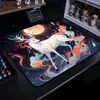 Alfombrilla de Ratón Especial para Juegos E-Sports, Resistente a Manchas y al Desgaste, Engrosada Fps Lavable Serie Tótem de Águila Alfombrilla Grande de Escritorio