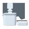 Lixeira Criativa de Mesa com Suporte Sala de Estar Quarto Mesa de Casa Mesa de Jantar Suporte para Celular Presente Balde de Armazenamento de Lanches