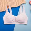Colete acolchoado com estampa de coelho para meninas em crescimento, roupa íntima fina e respirável para estudantes, sutiã com alça larga e elástico para meninas