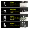 Accesorios para Tablero Perforado Ganchos Decorativos Ranura Larga Estante de Almacenamiento Universal Montaje en Pared Sin Taladro Estante de Exhibición de Almacenamiento de Escritorio