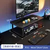 Suporte Elevador de Computador Dormitório Estudantil Rack de Colocação Sob a Mesa Rack de Armazenamento para Laptop Gamer Base Elevatória para Monitor de Mesa Chave